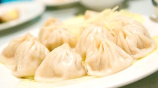 Shanghai dumplings at Dumpling Inn