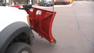 Snowplow on Truck