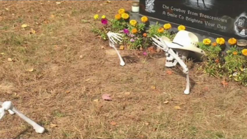 Son S Grave Decorations Thrown Away At Nh Cemetery Nbc Boston
