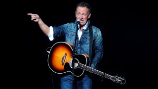In this Nov. 5, 2018 file photo, Bruce Springsteen performs at the 12th annual Stand Up For Heroes benefit concert at the Hulu Theater at Madison Square Garden in New York.