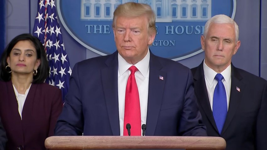 Trump Likens Self to ‘Wartime President' in Fight Against Coronavirus