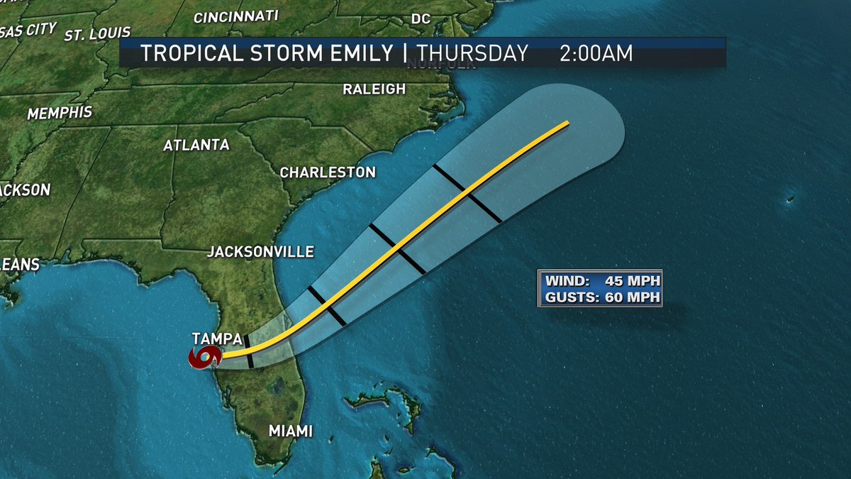 Tropical Storm Emily What You Need to Know NBC Boston