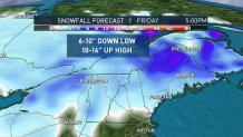 Weather blog Thursday snow