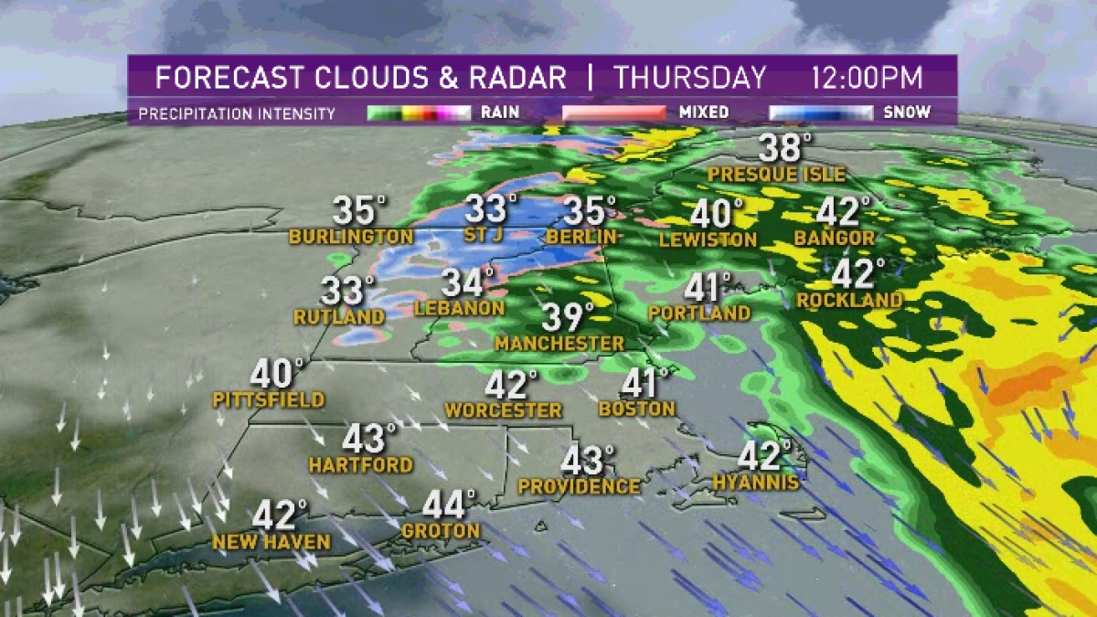 Ocean Storm to Bring Rain, Strong Winds to Parts of New England – NBC ...