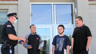 Whitman boys awarded