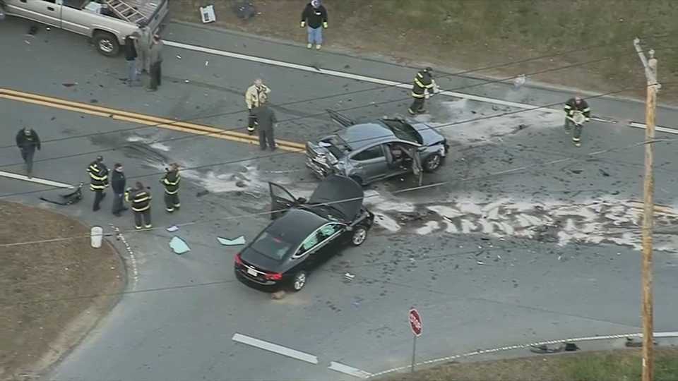 3 Medical Helicopters Fly to Scene of Crash That Injured 3 NBC Boston