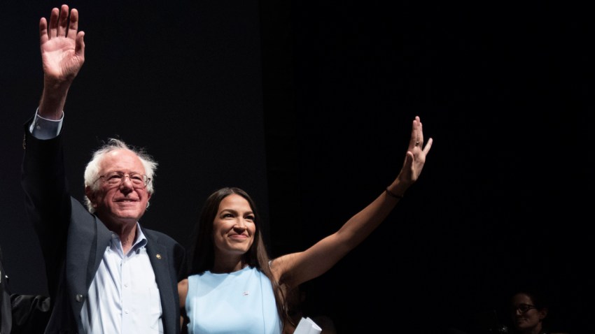 Bernie Sanders and AOC
