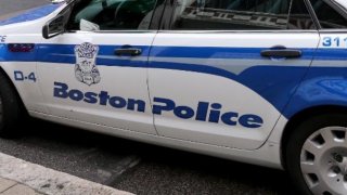 File photo of a Boston Police cruiser