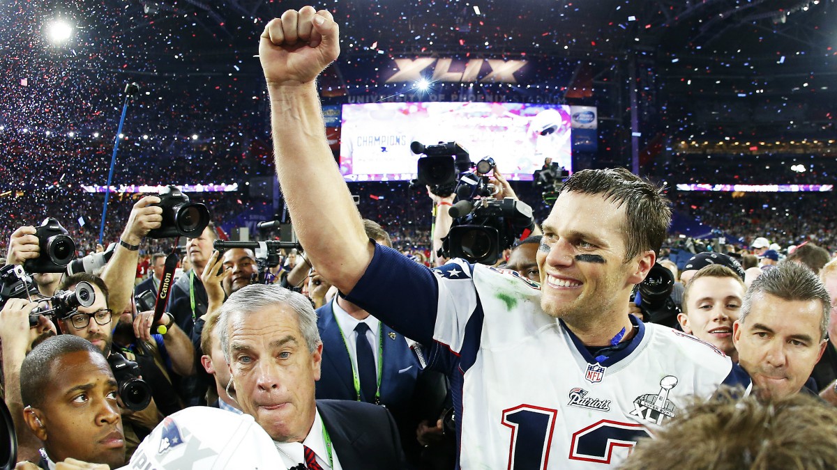 NBC Sports on X: Tom Brady named Super Bowl XLIX Most Valuable Player, his  3rd Super Bowl MVP award.   / X