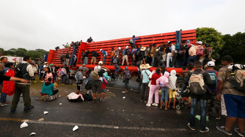 Mexico Central America Migrant Caravan