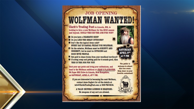 Clark's Trading Post Wolfman