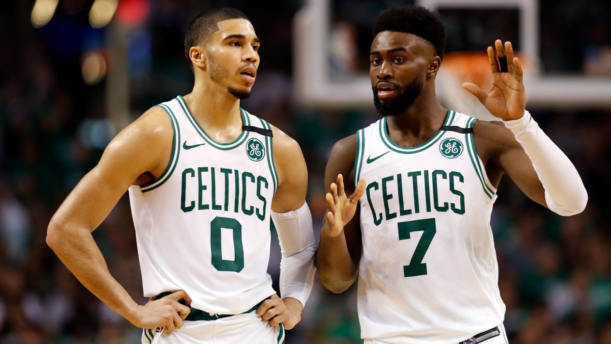 Jayson Tatum posts farewell to Jaylen Brown: 'Nothing but love'