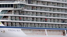 Viking Sky arrives Molde