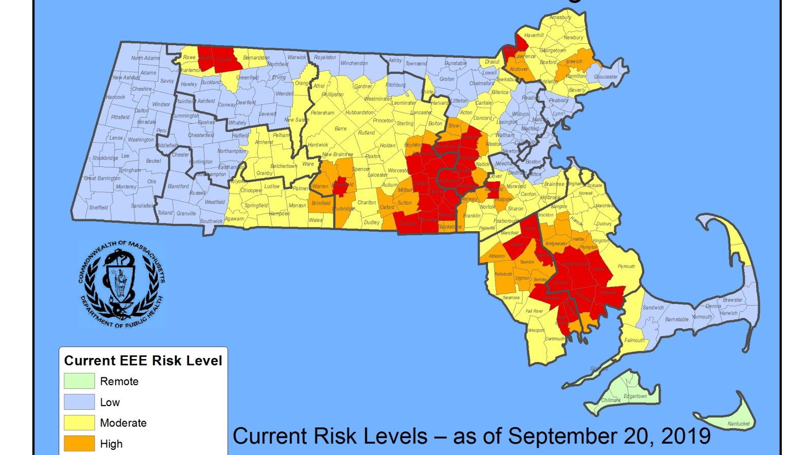 These Parts of Massachusetts Are at Critical Risk for EEE NBC Boston