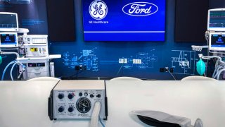 Ford, in collaboration with GE Healthcare, will leverage the design of Airon Corp.’s FDA-cleared ventilator to produce in Michigan.