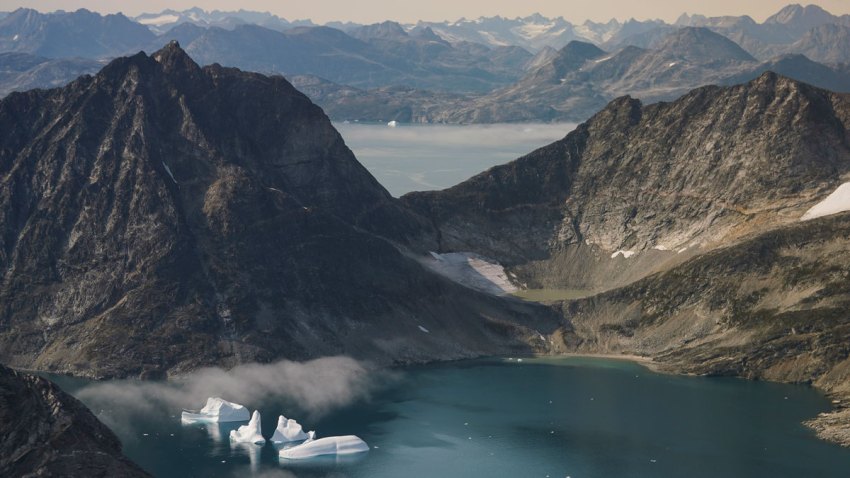 APTOPIX Greenland Glaciers