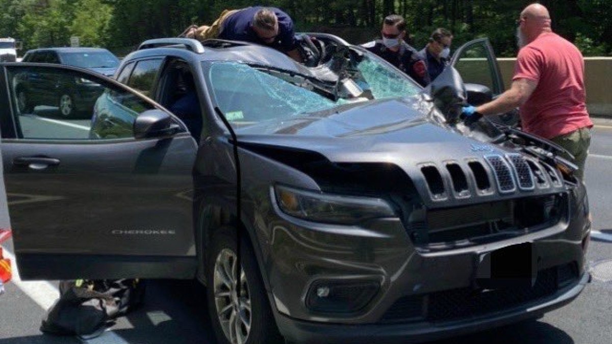 Driver Killed After Loose Tire Slams Into Vehicle’s Windshield – NBC Boston