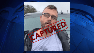 Fugitive Kevin Paul was captured in Texas on Wednesday