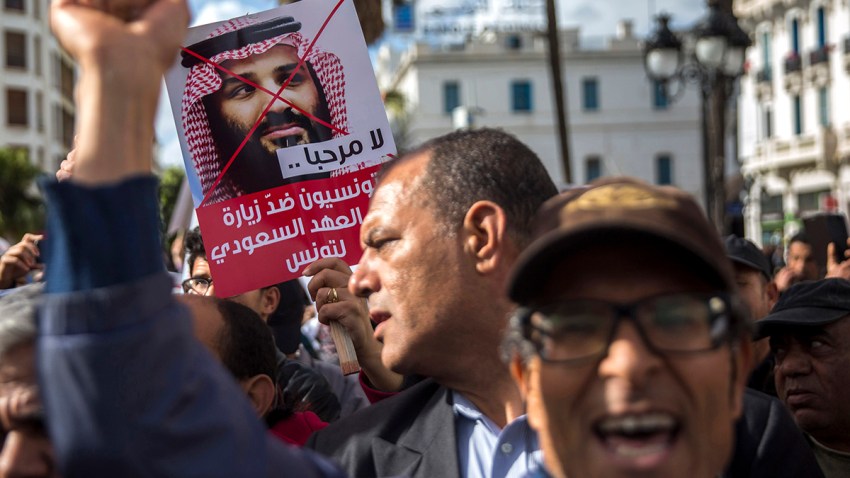 Tunisia Saudi Writer KIlled