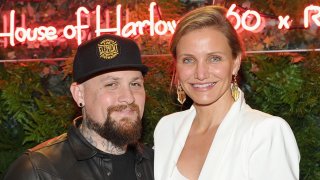 In this June 2, 2016, file photo, guitarist Benji Madden and actress Cameron Diaz attend House of Harlow 1960 x REVOLVE in Los Angeles, California.