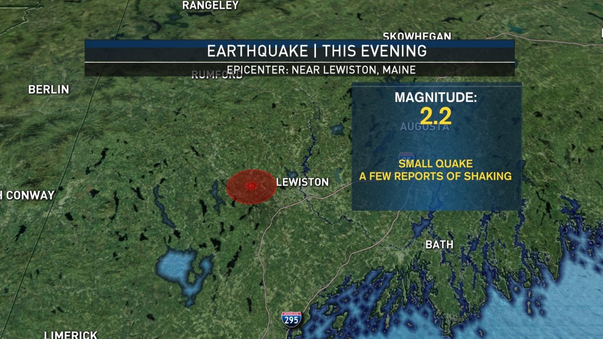 2.2-Magnitude Earthquake Reported in Maine – NBC Boston