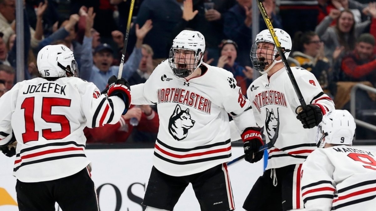 Northeastern Wins Beanpot Title in OT NBC Boston