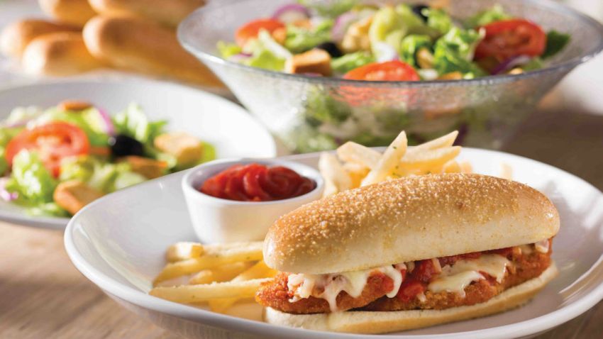 olive garden breadstick sandwich
