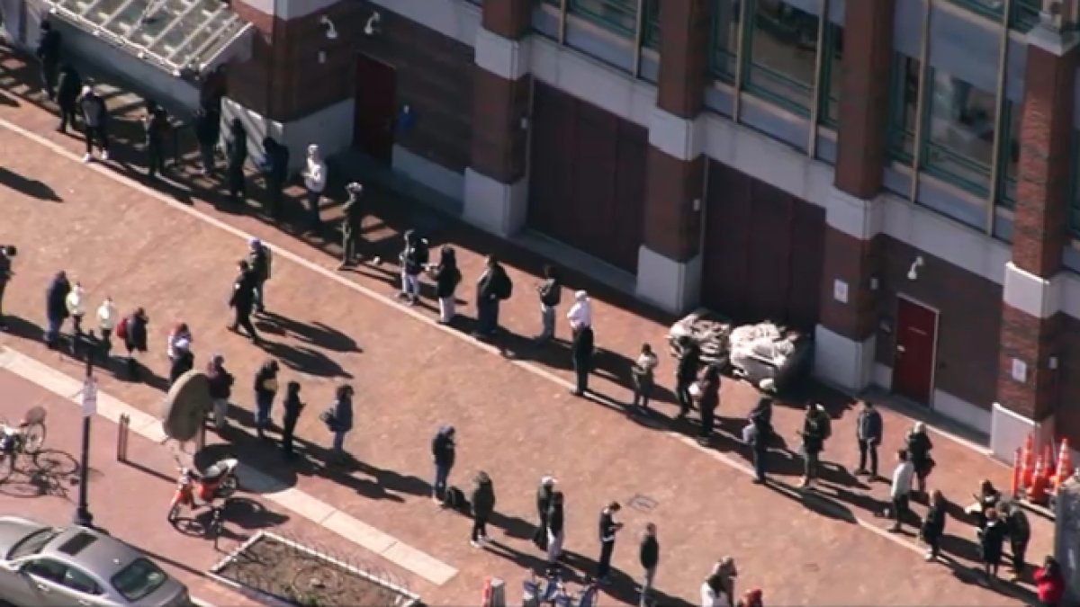 Despite Coronavirus Concerns, Long Lines as Massachusetts RMV Locations