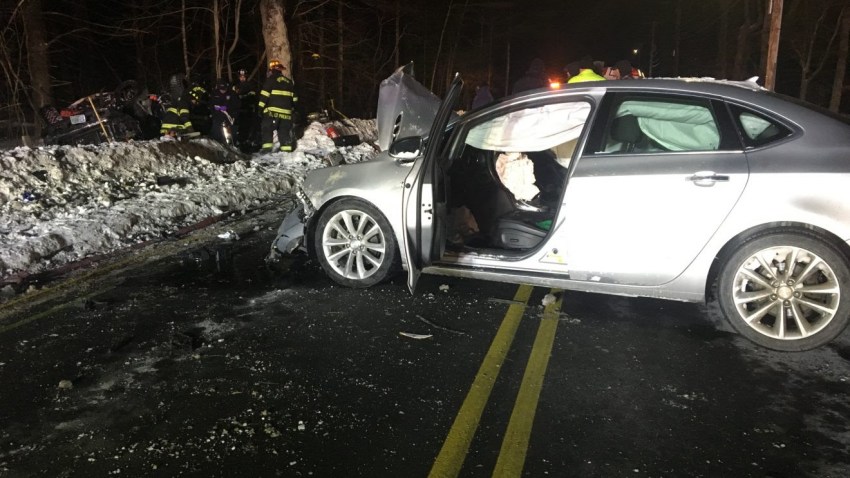 Sedan in Crash