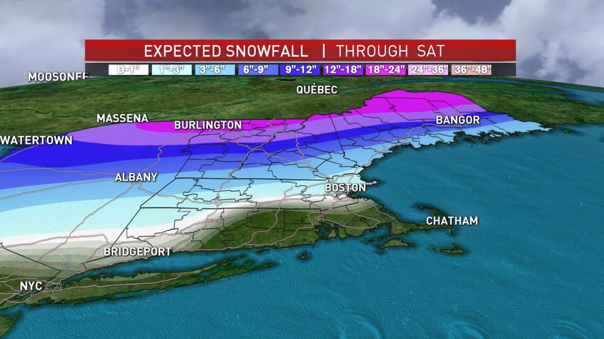 Major Storm Could Bring 612 Inches of Snow to Parts of New England, 1