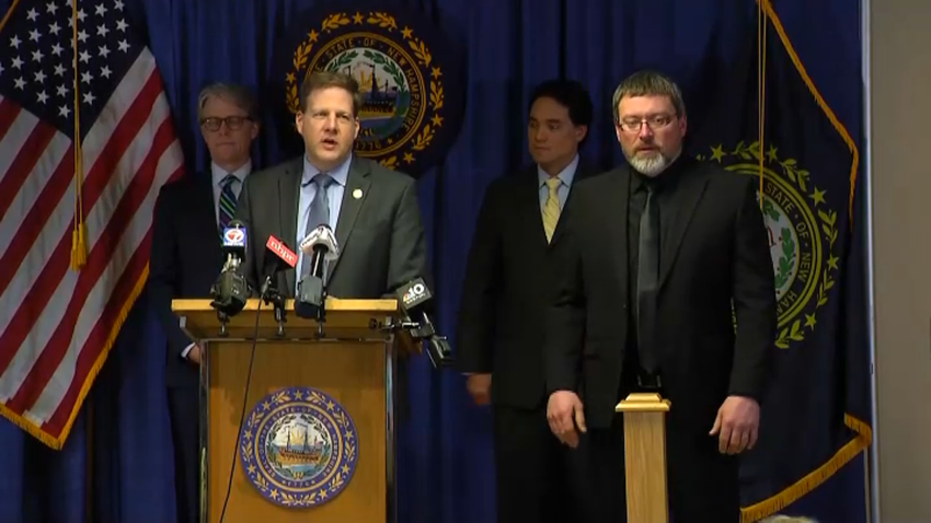 sununu speaks at New hampshire news conference
