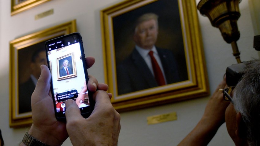 Trump Portrait-Colorado Capitol