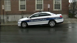 brookline massachusetts police cruiser