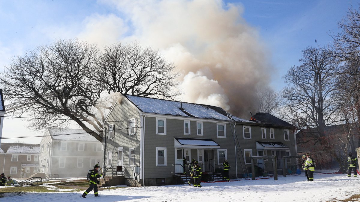 QuicklyMoving Fire Forces 31 People From Watertown Apartment NBC Boston