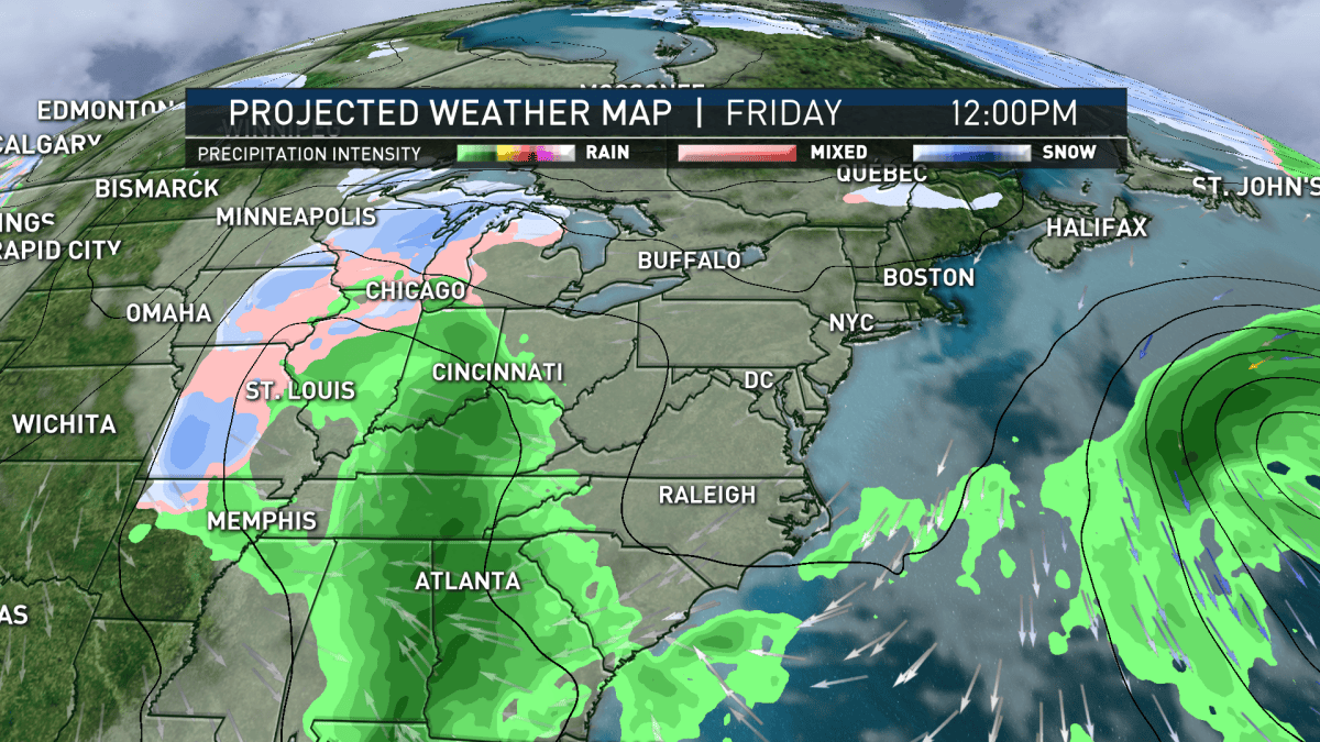Approaching Storm to Drop Plowable Snow on New England This Weekend ...