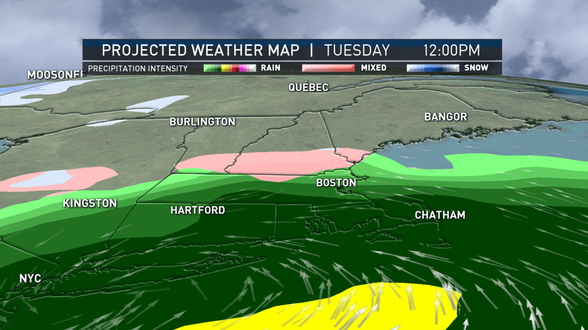 Multiple Chances for Snow in New England This Week – NBC Boston
