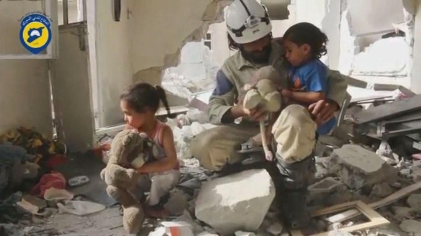 white helmets