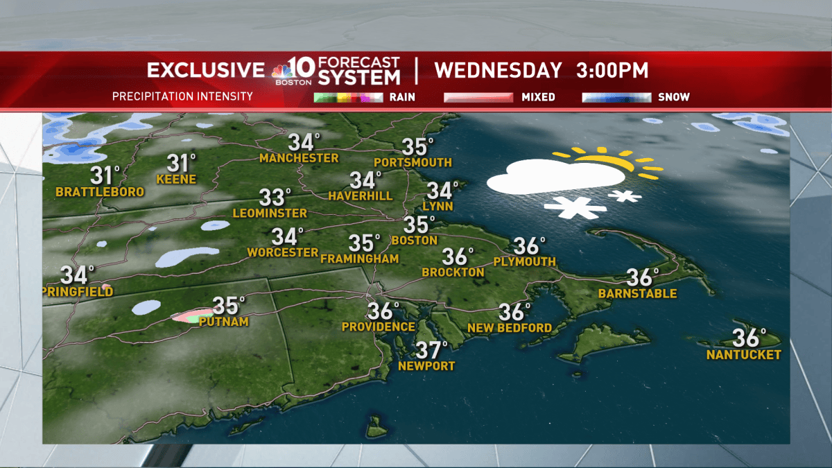 Cold, Dry Pattern Settles In Across New England – NBC Boston