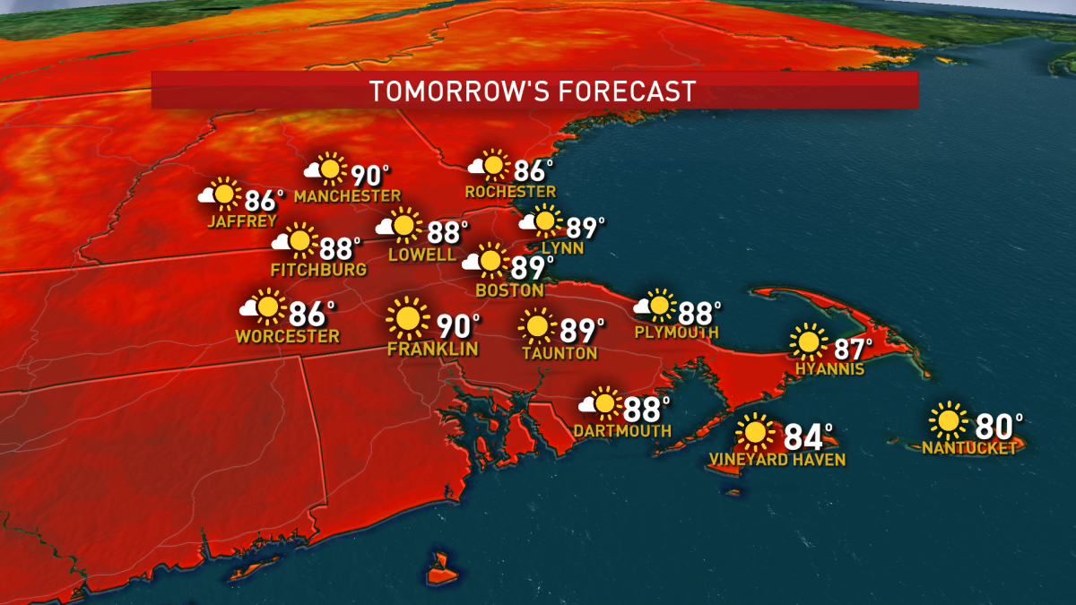 Boston Records First Heat Wave of 2020, Perfect Beach Weather Expected