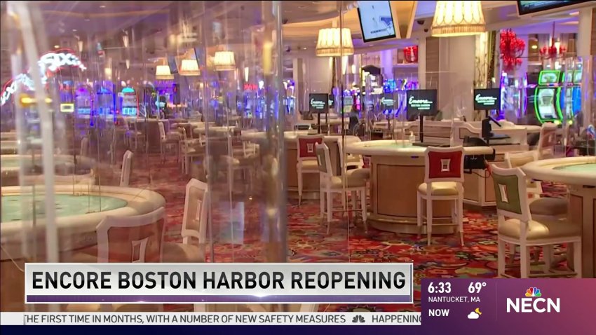Encore Boston Reopens After Shutting Due to Pandemic