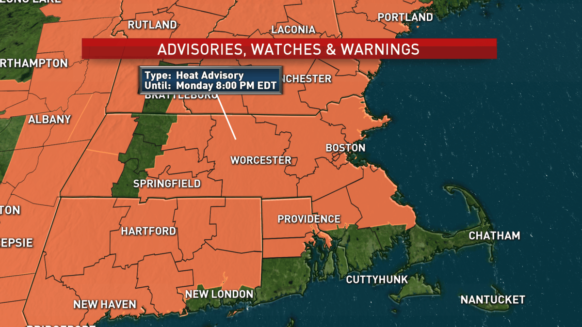 Temps Climb Into 90s as Heat Wave Continues – NBC Boston