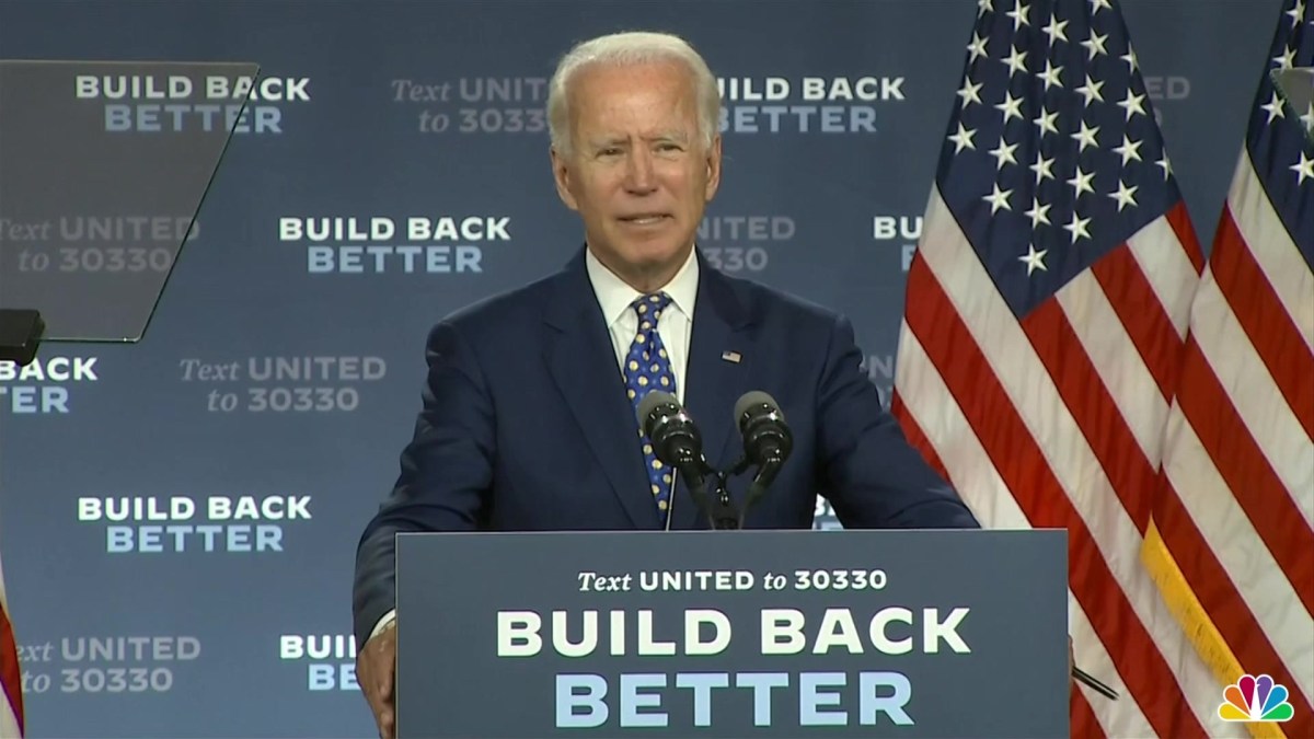 Biden Explains How His Build Back Better Plan Helps Fight Systemic Racism Nbc Boston
