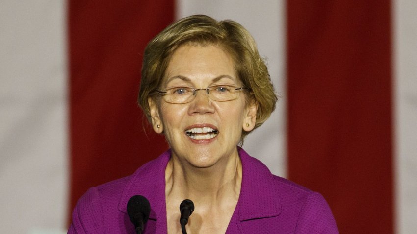 Senator Elizabeth Warren, a Democrat from Massachusetts and 2020 presidential candidate, speaks during a campaign event at East Los Angeles Community College in Monterey Park, California, U.S., on Monday, March 2, 2020.