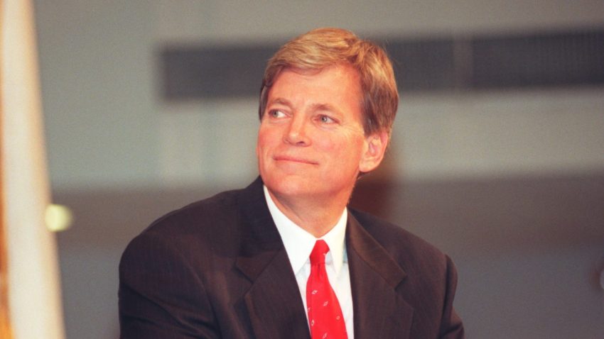 Former Ku Klux Klan leader David Duke was permanently banned from Twitter on Friday, the social media platform said.
