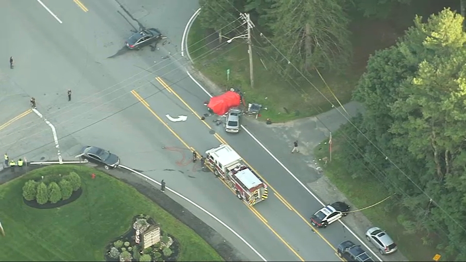 1 Killed, 3 Injured in MultiCar Crash in North Andover NBC Boston