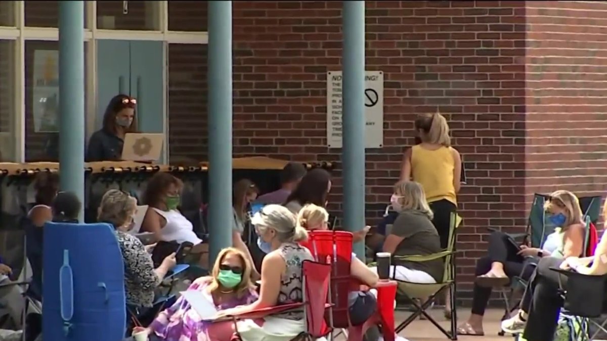 Andover Teachers Refuse to Enter School Buildings NBC Boston