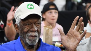 Basketball Hall of Fame member Bill Russell.