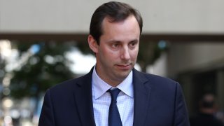 SAN JOSE, CALIFORNIA - SEPTEMBER 04: Former Google and Uber engineer Anthony Levandowski leaves the the Robert F. Peckham U.S. Federal Court on September 04, 2019 in San Jose, California. Levandowski appeared at a bond hearing after he was indicted on 33 criminal counts related to alleged theft from his former employer Google of autonomous drive technology secrets.