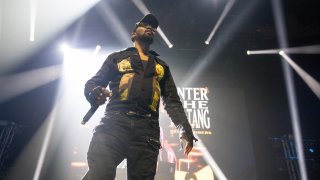 Rapper RZA of Wu-Tang Clan performs during the 36 Chambers 25th Anniversary Celebration at ACL Live on Oct. 7, 2019, in Austin, Texas.
