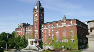 O'Kane Hall at Holy Cross College in Worcester.